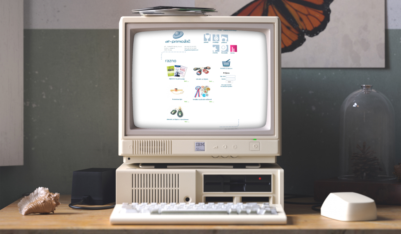 AT-Primozic Website redesign