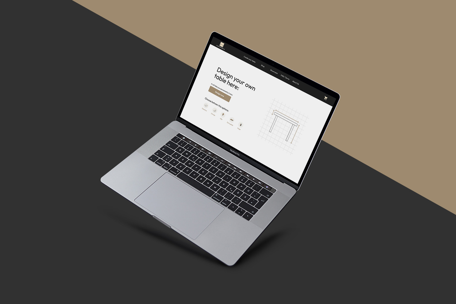 Plankebordene UI/UX design